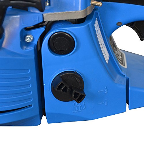 Blue Max Gas Chainsaw 52cc, Blue, 20
