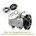 KAX 68465 AC Compressor Clutch for Murano 2003-2007,Quest 2004-2009, 92000-CA010 Air Conditioning Clutch