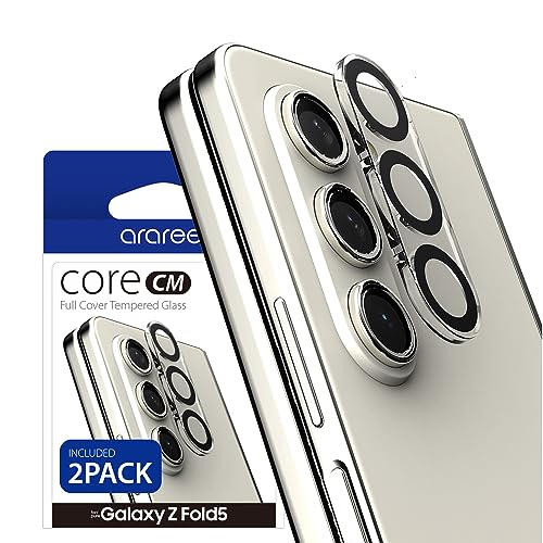 araree Galaxy Z Fold5 �Ή� �J������p �����K���X�t�B���� [ �J���������Y �ی� �t���J�o�[ �J������̌^�f�U�C�� �w�A���C�� 9H�d�x ��U �w��h�~ ] �T���X�� GalaxyZ Fold5 �J�����ی�V�[�g CORE CM (