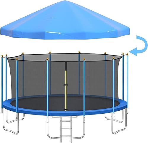 Miniatura 4 de Toldo para trampolín con marco, resistente al agua U.V30 Trampolín Tienda Toldo Deportes al aire libre Trampolín Cubierta para trampolines