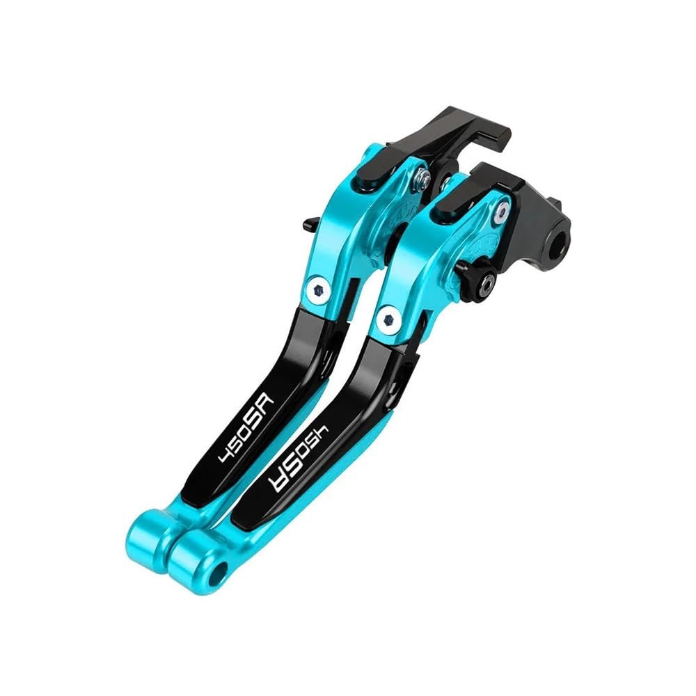 MLIOJU Motorcycle Clutch Lever 450SR Motorcycle Accessories Adjustable Extendable Foldable Brake Clutch Levers for 450SR 450 SR/SS 450SS 2021 2022 2023