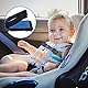 Abschnallschutz Kindersitz, Gurtsicherung Kindersit, Kindersicherheitsgurt Schnalle Gurt, Autositz Brustgurt Clip für Autositze Kinderwagen Kinderhochstühle Fahrradsitze(Blau)