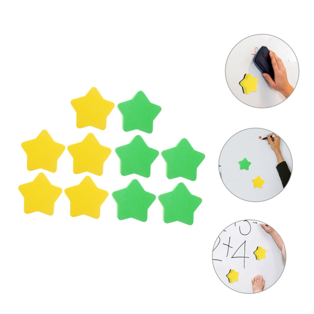 5 Sätze Magnetische Whiteboard Radierer Mit Cartoon Design Tafelradierer Für Büro Schule Und Zuhause Für Meetings Und Präsentationen 10 Stück * 5