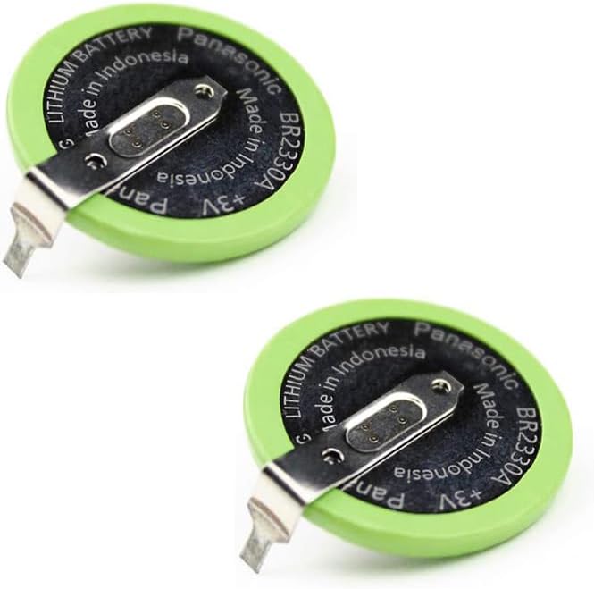 PULADU 2 piezas BR2330A para controlador industrial CNC de temperatura, batería de 3 V