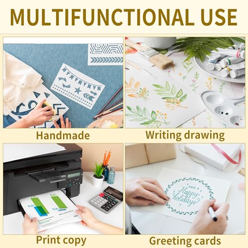 50 Sheets White Blank Cards - 4 X 6 Inches Index Cards Thick Card Stock Paper 110lb/300gsm Heavy Weight Cardstock for Wedding,Birthday,Invitation,Greeting Card UAP23B050 image 1