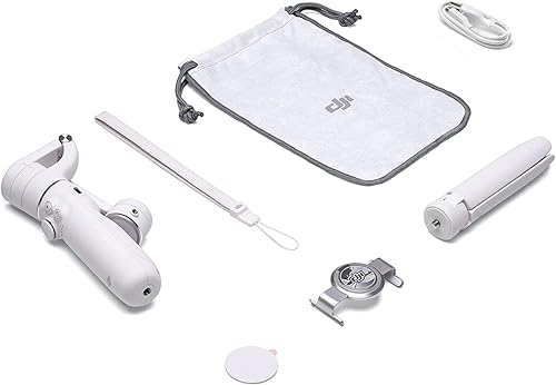 Miniatura 5 de DJI OM 5 - Estabilizador de cardán para teléfono inteligente, cardán de teléfono de 3 ejes, barra de extensión integrada, portátil y plegable,