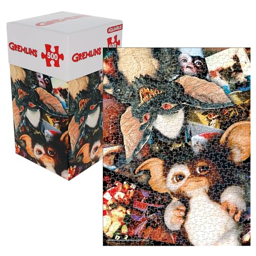 Rompecabezas de Gremlins de 500 piezas y diseño vertical para fans de la película