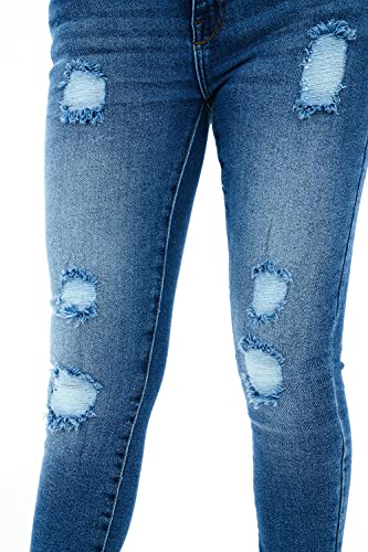 M17 5056242842200 Jeans da Donna Strappati in