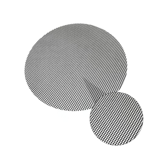 VALICLUD 3個 バーベキュー用耐熱グリルメッシュマット 焦げ付き防止ノンスティック焼き網 耐久性ファイバーグラス製 食材落下防止 掃除簡単