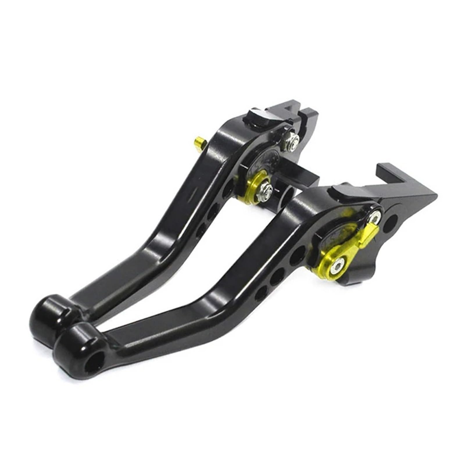 JWQEBNS Motorcycle Brake Clutch Levers for GSR 750 2011-2018 Motorcycle Accessories CNC Short Brake Clutch Levers(NO LOGO11)