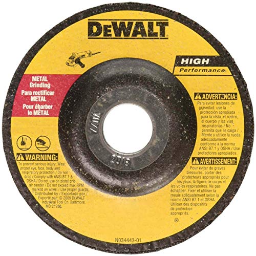 4 1/2"x1/4"x7/8" METAL GRINDING WHEEL