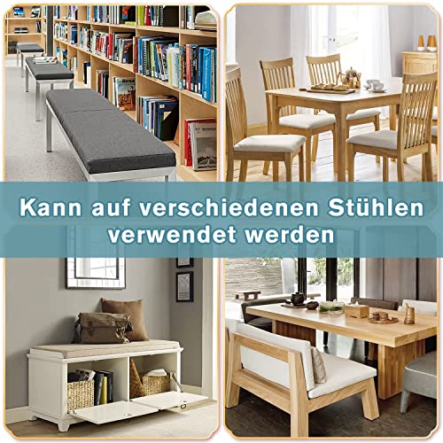 OQHAIR Cuscino per panchina, lavabile