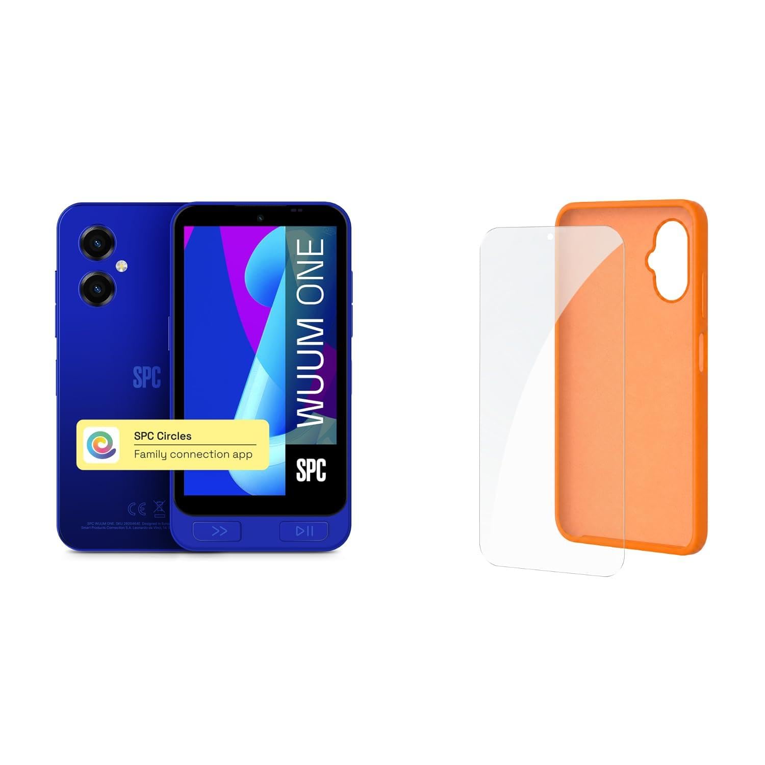 SPC WUUM ONE + COVER E VETRO TEMPERATO, Smartphone per bambini