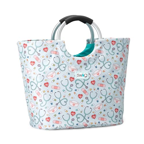 Image of Swig Life Loopi Tote Bag, Large, Lightweight, Waterproof Beach and Utility Bag