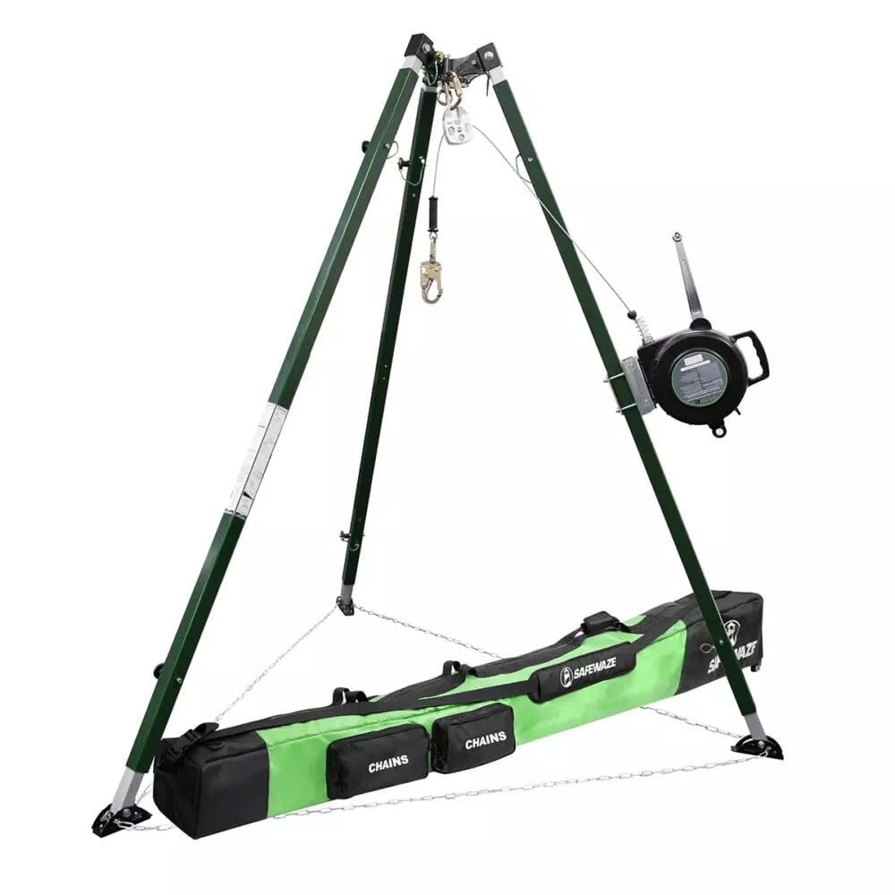 Safewaze 022-11036 10 Tech Tripod Kit 65 3-Way