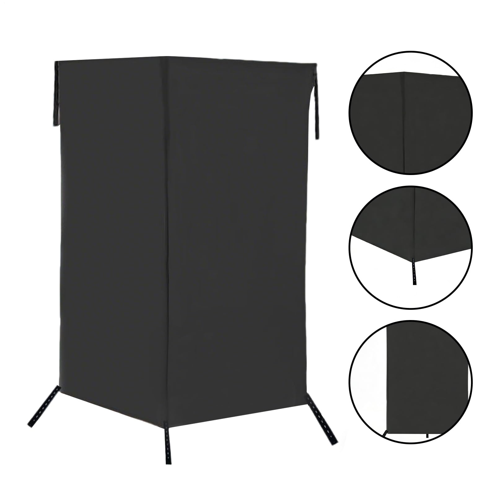 Tienda De Cambio Portátil Refugio De Privacidad Lateral para Autocaravana | Habitación De Cambio Impermeable Con Privacidad Para Viajes Al Aire Libre Baño Tráiler Pontón Playa Ase