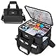 Trunab Isolierte Medizinische Tasche mit 5 Verstellbaren Trennwänden, Wasserfeste Insulin Tasche für Zuhause, Reisen, Camping – Patentiertes Design, Schwarz