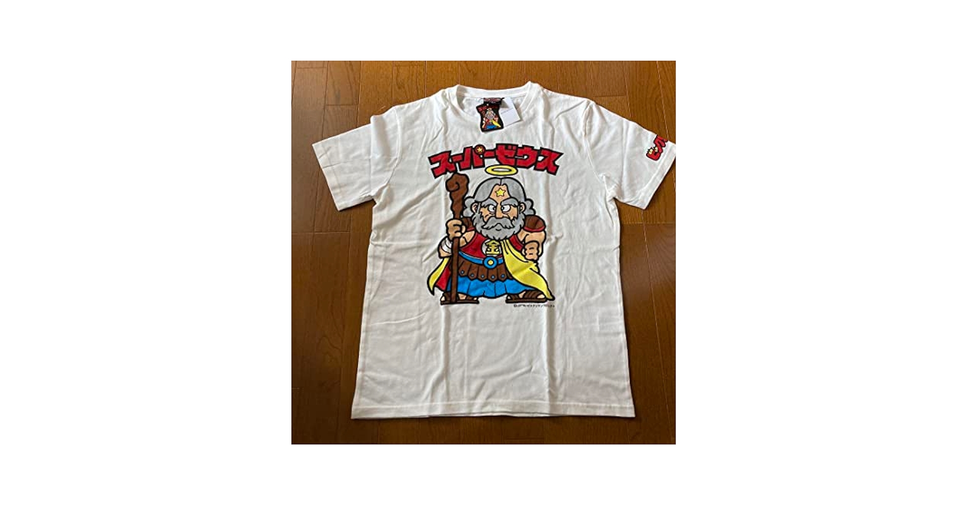 Amazon.co.jp: ロッテ公認 ビックリマン スーパーゼウス Tシャツ