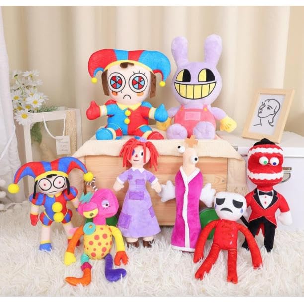 Amazon.co.jp: ぬいぐるみ アメイジングデジタルサーカス ジャックス