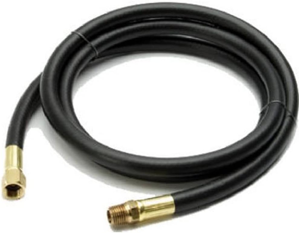 Mr. Heater 5 Foot Propane Appliance Extension High Pressure Hose 1/4 Female Pipe Thread x 1/4" Male Pipe Thread