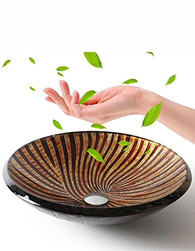 FANGYAO Lavabo de cristal de baño IKEA nórdico / / cascada grifo (460 * 130 * 19 mm) , single basin