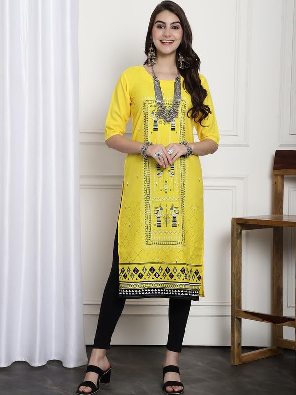 Image of Kurta for Women||Kurta||Casual Kurta|| Women's Kurta||New Fashionable Kurti ||Office Kurta for Women