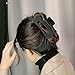 Black Hair Claw Clips for Women Girls, Large 4.2