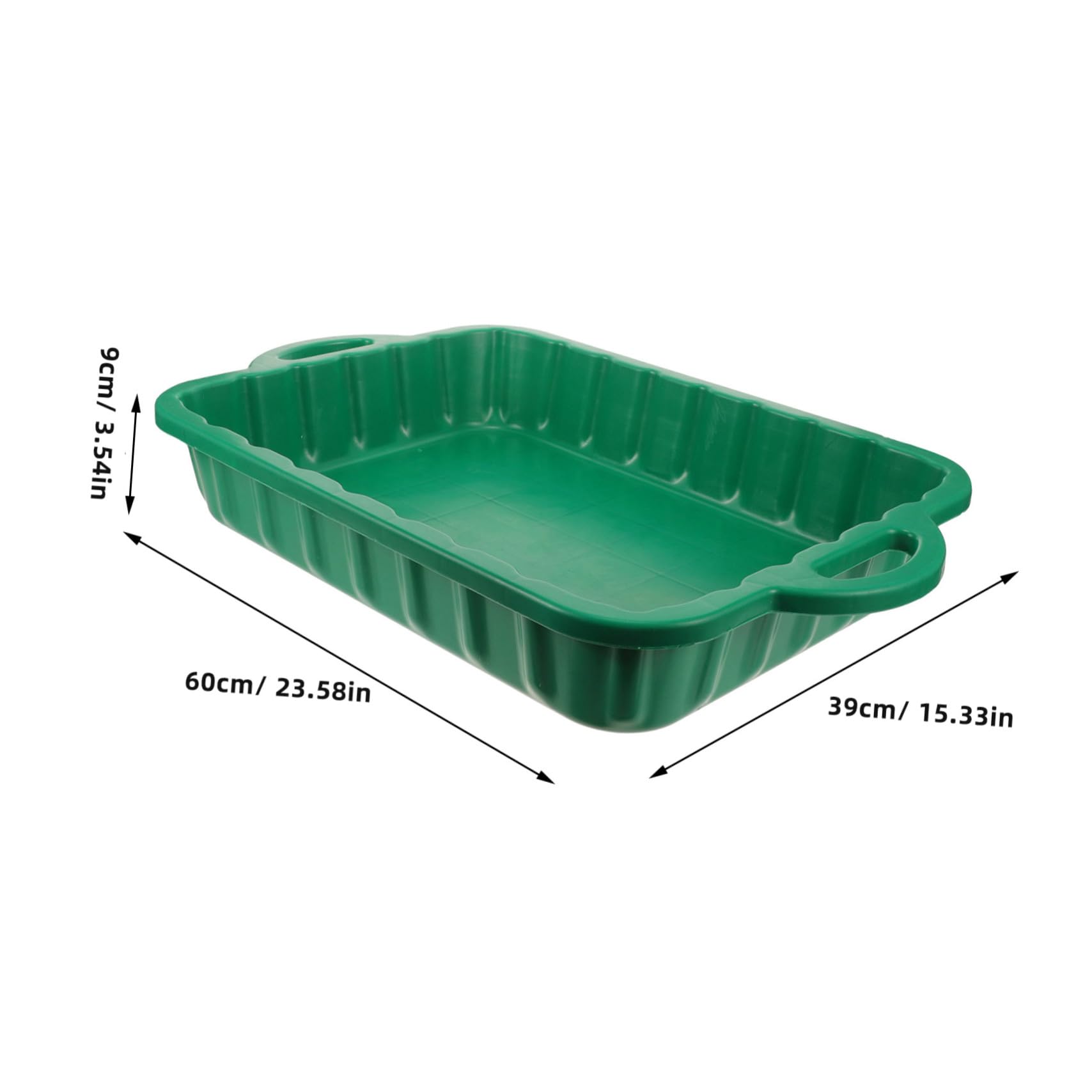 Bandeja de Drenaje de Plástico Diseño a Prueba de Fugas y Ahorro de Espacio para Recogedor de Aceite y Refrigerante para Reparación de Coche