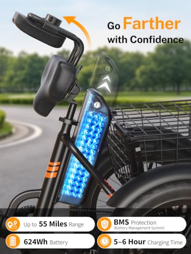 Jasion Electric Tricycle for Adults