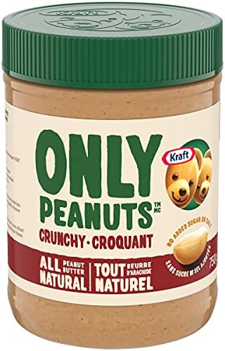 Kraft Peanut Butter (All Natural Crunchy Peanut butter, 750 G)