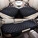 Produktbild HCMAX Weich Autositzüberzug Kissen Pad Matte Schutz für Autozubehör für Limousine Fließheck SUV - 2 + 1 Vordersitzbezüge und Rücksitzbezüge