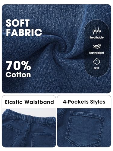 Image of EXLURA Womens Barrel Jeans Wide Leg Y2K Boyfriend Denim Pants Hip Hop Vintage Baggy Jeans Cotton Mid-Low Elastic Waist Pants