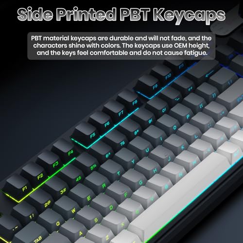 Teclado Gaming G98 Conectividad USB-C RGB miniatura 6