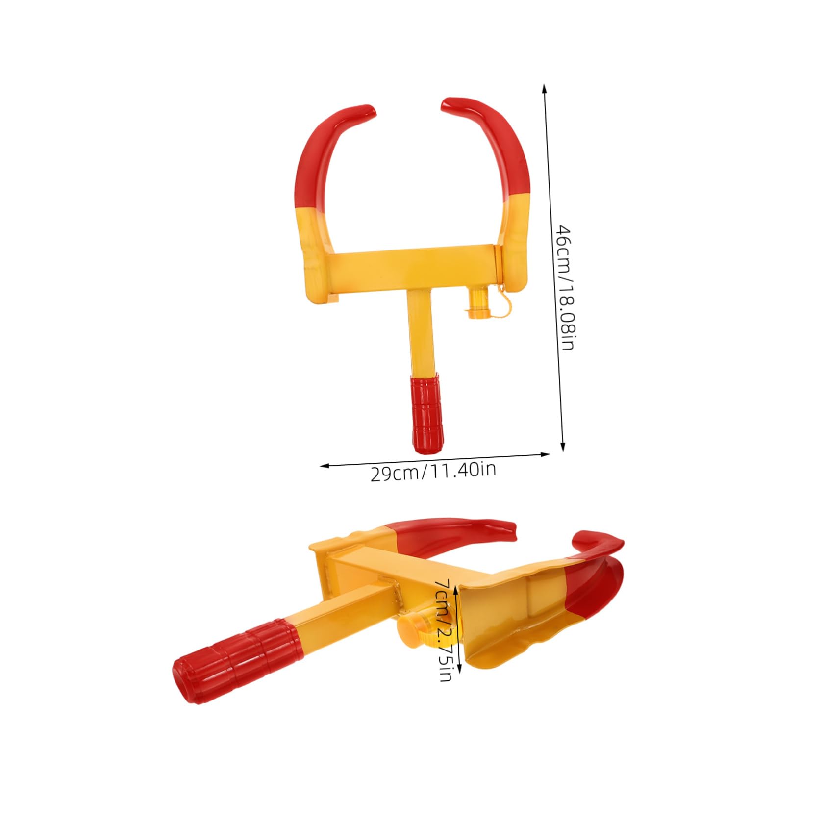 VALICLUD Antivol de Roue pour Quad Sabot de Roue pour Voiturette de Golf pour Voiturette de Golf Sécurité Automobile pour Remorque pour Remorque