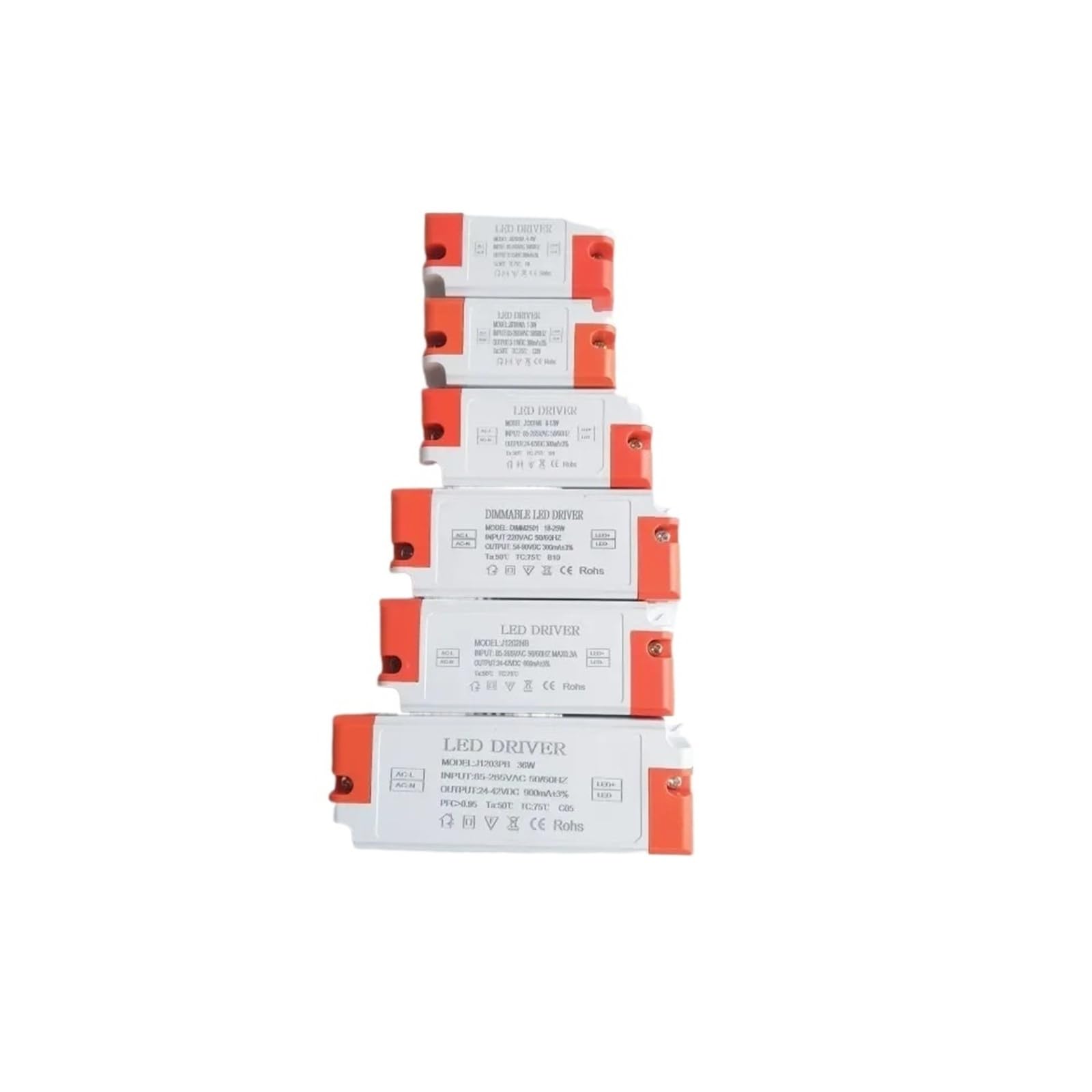 Alimentation driver LED constant courant 300mA transformateur panneau plafond - 5