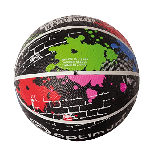 Optimum Basketball Balls, Durable Korean Rubber, All-Weather Grip, Regulation Weight, Versatile for Indoor/Outdoor Play - Image 3