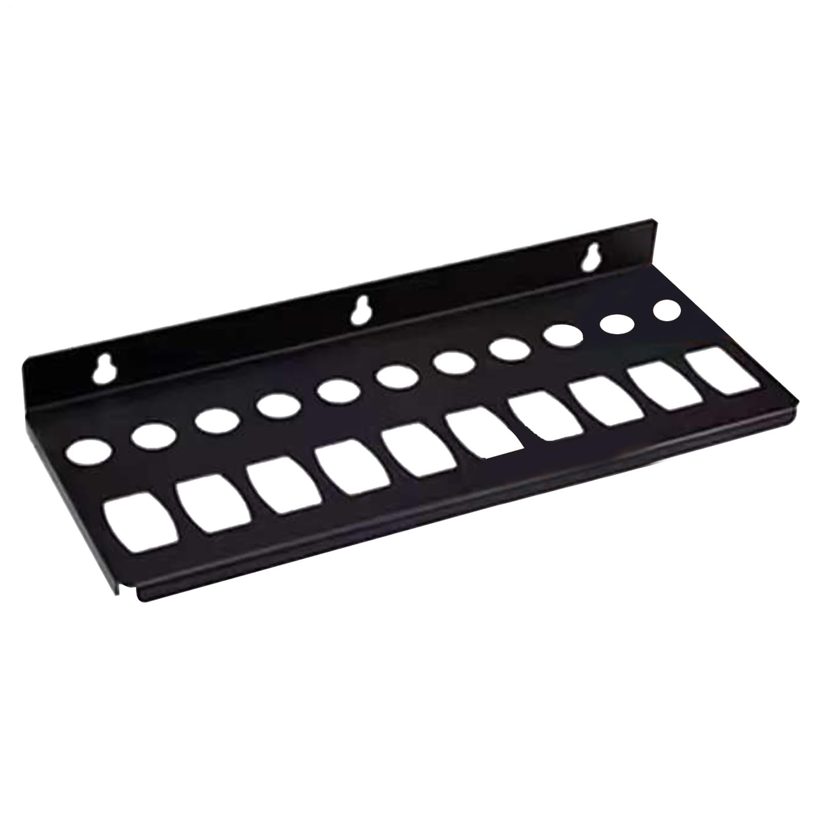 Portadestornilladores y soporte de pared de acero para organizar herramientas de garaje