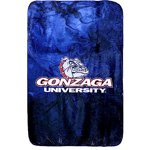 College Covers Everything Comfy Gonzaga Bulldogs Soft Throw Blanket, 42" x 60"