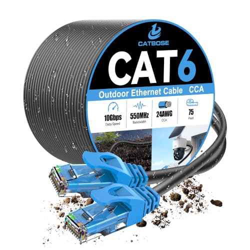 CatBose Outdoor Cat6 75FT