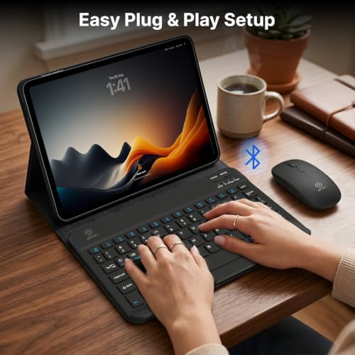 pTron Keyvo KW4 Mini Bluetooth Keyboard & Mouse Combo - Image 5
