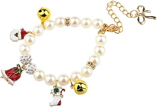 POPETPOP Colar Para Animais De Estimação Colar De Casamento Para Cães De Estimação Colar De Pérolas Colar De Pérolas Para Animais De Estimação Colar De Pérolas Para Cães De Estimação