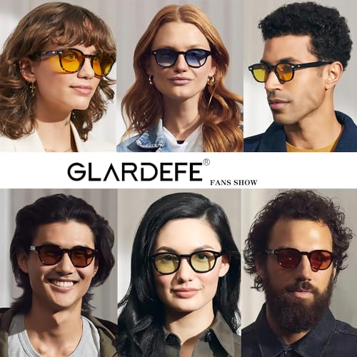 Retro Round Sunglasses For Men Women - Vintage Circle Tinted Sun Glasses2