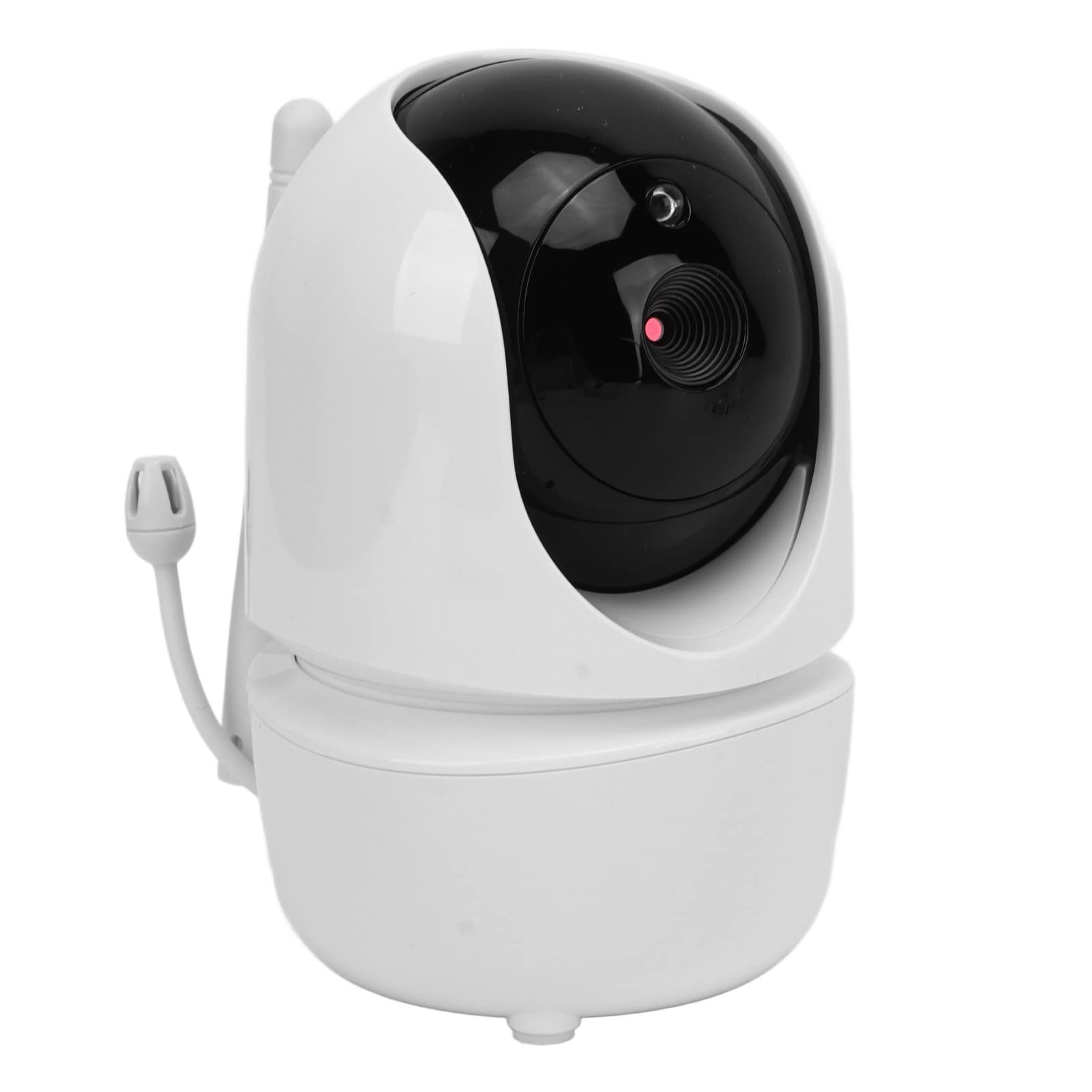 Hosie Monitor de bebé Inalámbrico, Intercomunicador Giratorio Bidireccional, Monitor de bebé de Visión Nocturna Infrarroja de 100‑240 V para Dormitorio (Enchufe de la UE)
