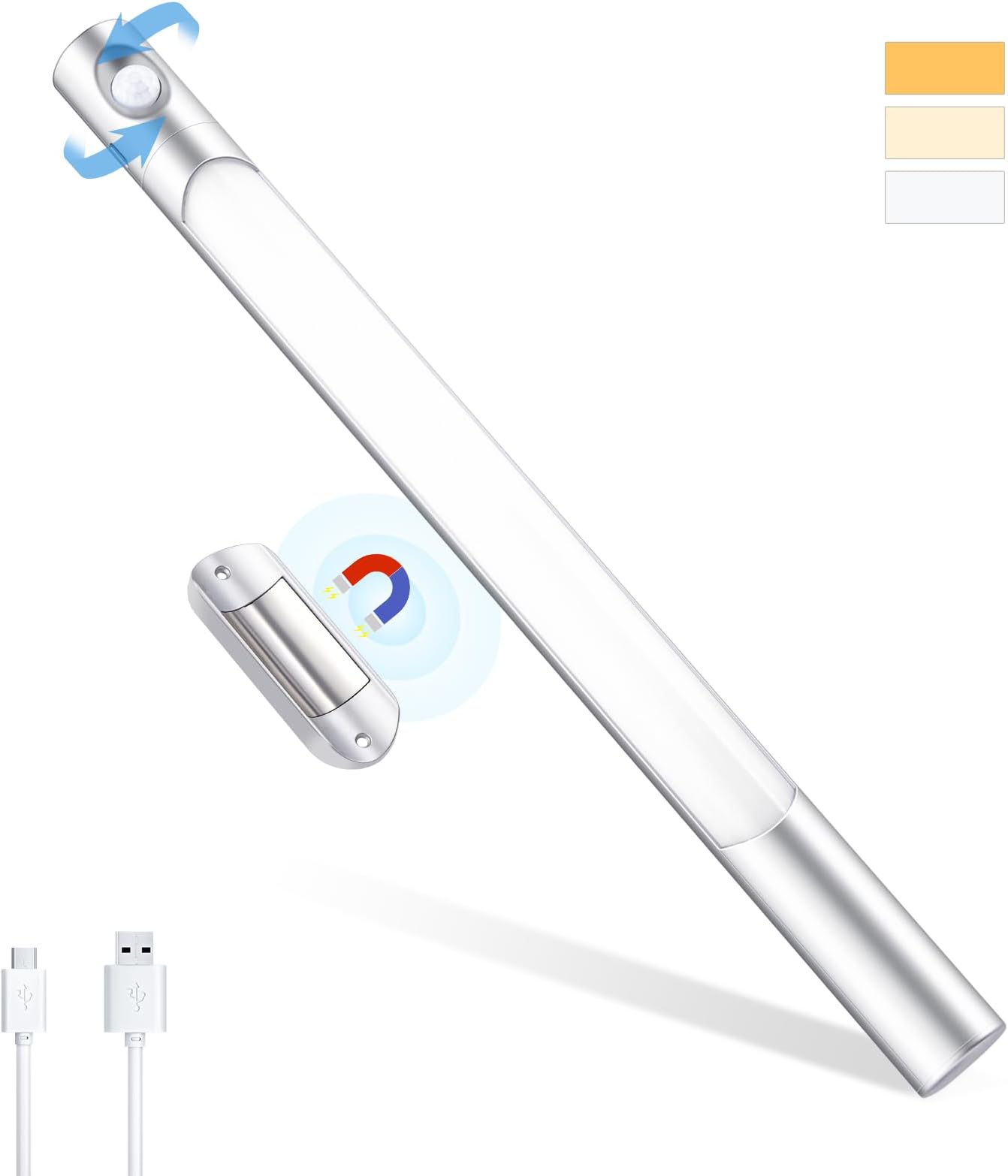 BLS LED Closet Light Battery Powered, T401 Super Bright Wireless Under