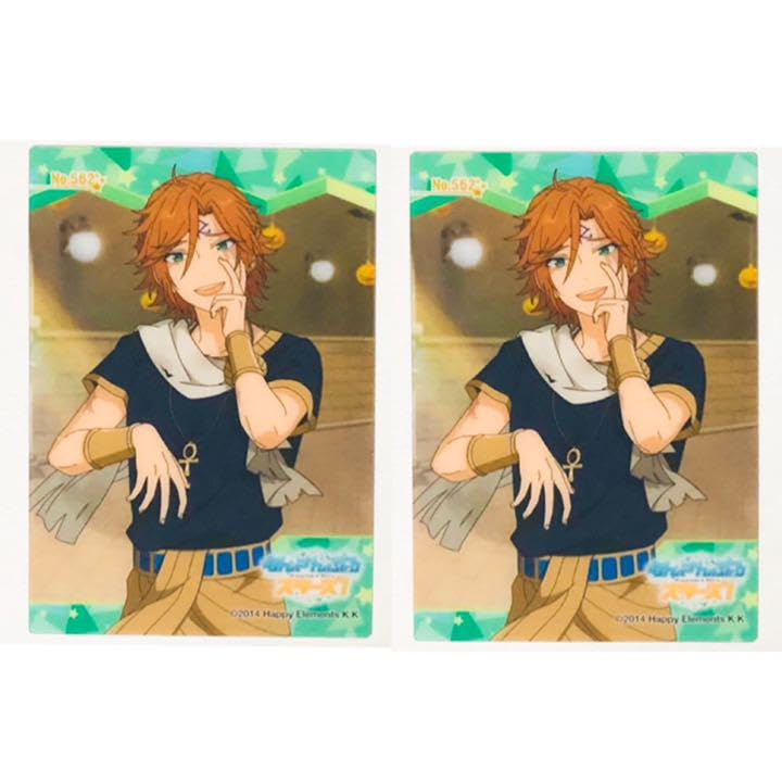 Amazon.co.jp: あんスタMaM三毛縞斑クリアカード2点セット : おもちゃ