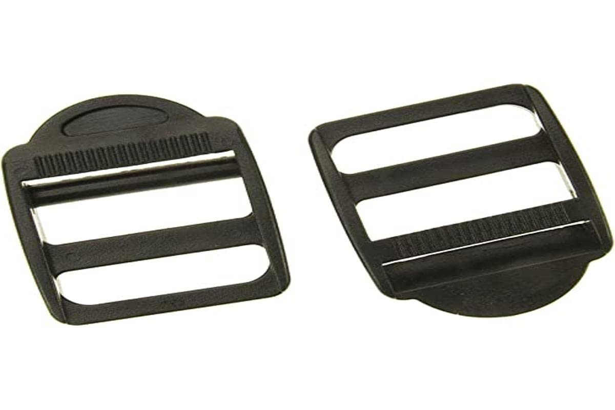 Prym - Clamping Black Plastic (30mm) Buckles - 1 Unit