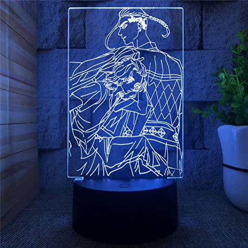 Night Light Kids Tokyo Revengers Draken F - Regalos para adolescentes, 16 colores cambiantes y regulables y envoltura de regalo, regalos de cumpleaños de Navidad para niños y niñas Cover