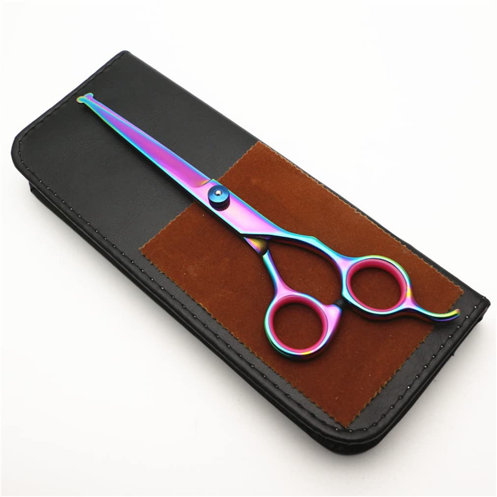 Set di Forbici per Pet Pet da 7,5 Pollici in Acciaio Inox, Kit di Forbici da Taglio per Capelli Pet, Pet Grooming Shears con Pettine per Cani E Gatti