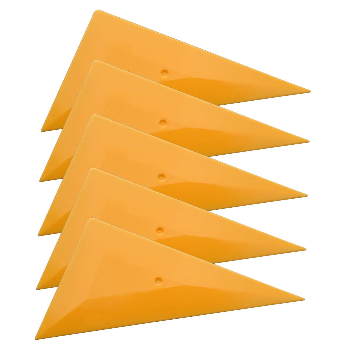 5PCS Triangle Contour Squeegee Car Window Tint Tools - Small Squeegee Card Scraper Vinyl Wrap Tool Kit - Corner Squeegee Window Tint Squeegee for Car