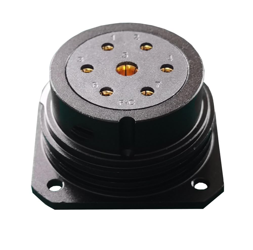 アクセサリー P Amazon.com: Socapex 7PIN Female Panel Mount Connector x10PCS